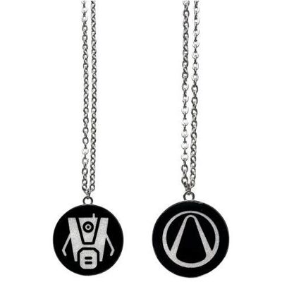 DEVplus, Kettenanhänger, Borderlands Anhänger Claptrap, (Kupfer, Perlenpulver) DEVplus, Kettenanhänger, Borderlands Anhänger Claptrap, (Kupfer, Perlenpulver)