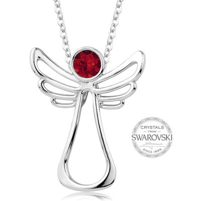 Levien, Halsschmuck, Red Crystal Guardian Angel Necklace (L) Levien, Halsschmuck, Red Crystal Guardian Angel Necklace (L)