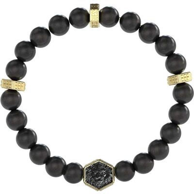 Guess Armschmuck, Herrenarmreif JUMB06005JWYGBKT-U Schwarz, (19 cm, Edelstahl) Guess Armschmuck, Herrenarmreif JUMB06005JWYGBKT-U Schwarz, (19 cm, Edelstahl)