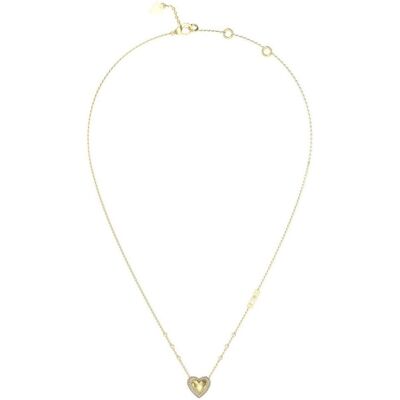 Guess Halsschmuck, - Beloved gold-plated heart necklace JUBN05018JWYGT/U, (Edelstahl) Guess Halsschmuck, - Beloved gold-plated heart necklace JUBN05018JWYGT/U, (Edelstahl)
