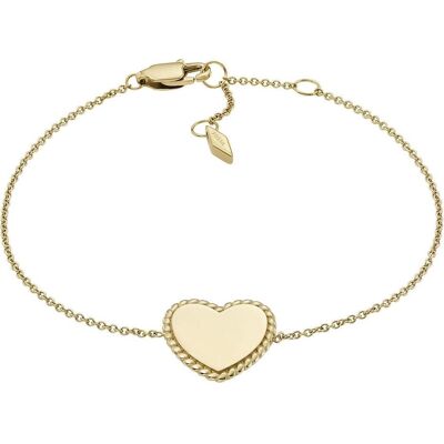 Fossil, Armschmuck, Drew, (16.50 cm, Stainless Steel) Fossil, Armschmuck, Drew, (16.50 cm, Stainless Steel)