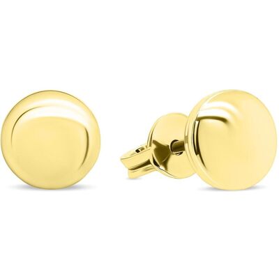 Brilio, Ohrringe, Silver - Minimalist gold-plated earrings EA103Y, (Silber) Brilio, Ohrringe, Silver - Minimalist gold-plated earrings EA103Y, (Silber)