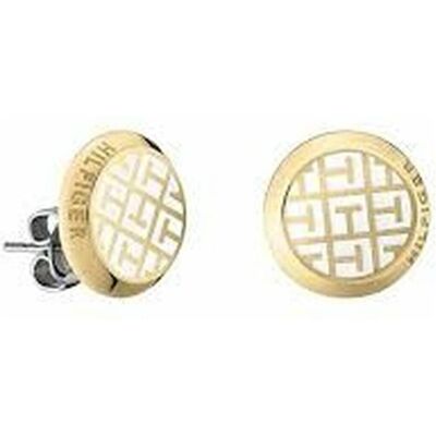 Tommy Hilfiger Ohrringe, Gold-plated earrings TH2700806, (Edelstahl) Tommy Hilfiger Ohrringe, Gold-plated earrings TH2700806, (Edelstahl)