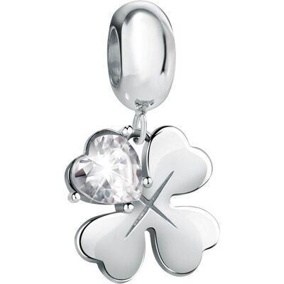 Morellato, Kettenanhänger, Drops Lucky In Love Bead 1c=2p, (Steel) Morellato, Kettenanhänger, Drops Lucky In Love Bead 1c=2p, (Steel)
