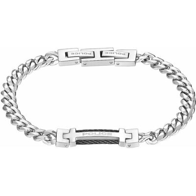 Police, Armschmuck, Herrenarmreif Peagb0010101, (7 cm) Police, Armschmuck, Herrenarmreif Peagb0010101, (7 cm)