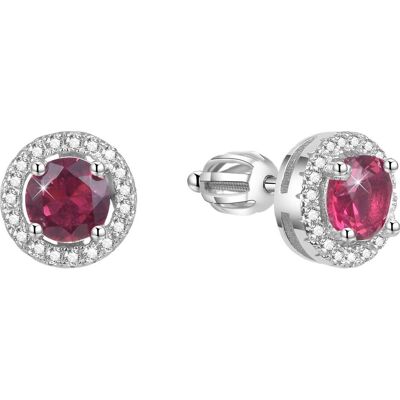Beneto, Ohrringe, Silver earrings with zircons AGUP1611S (L), (Silber) Beneto, Ohrringe, Silver earrings with zircons AGUP1611S (L), (Silber)