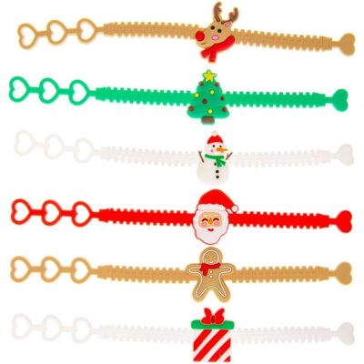 LG Imports, Armschmuck, Armbänder Weihnachten, 12er-Set, (19 cm, Plastik) LG Imports, Armschmuck, Armbänder Weihnachten, 12er-Set, (19 cm, Plastik)