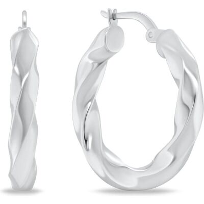 Brilio, Ohrringe, Silver - Cut silver earrings EA1147W Brilio, Ohrringe, Silver - Cut silver earrings EA1147W