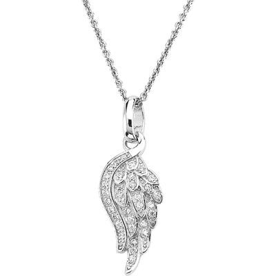 Amen, Halsschmuck, Angel Wing Halskette, (925 Silber, Silber 925, 42 cm) Amen, Halsschmuck, Angel Wing Halskette, (925 Silber, Silber 925, 42 cm)