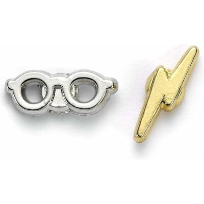 GED, Ohrringe, Harry Potter Lightning Bolt & Glasses Earrings GED, Ohrringe, Harry Potter Lightning Bolt & Glasses Earrings