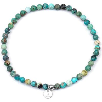 Agato, Armschmuck, Hubei Turquoise Bead Bracelet Pol-B18/20g, (Türkis) Agato, Armschmuck, Hubei Turquoise Bead Bracelet Pol-B18/20g, (Türkis)