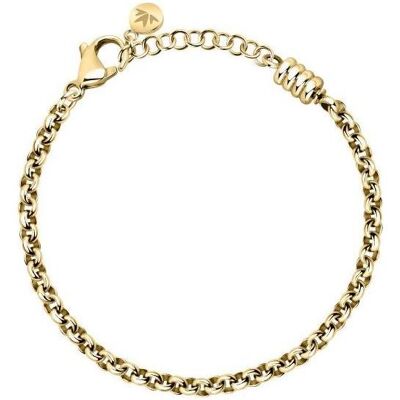 Morellato, Armschmuck, Gold-plated steel bracelet Drops SCZ1194 (M), (Stahl) Morellato, Armschmuck, Gold-plated steel bracelet Drops SCZ1194 (M), (Stahl)