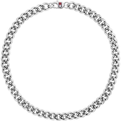 Tommy Hilfiger Halsschmuck, Massive steel men's necklace Wild 2790604, (Edelstahl, Stahl, 45 cm) Tommy Hilfiger Halsschmuck, Massive steel men's necklace Wild 2790604, (Edelstahl, Stahl, 45 cm)