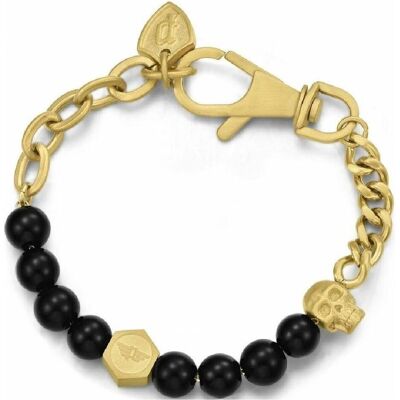Police, Armschmuck, Men's Bracelet PEAGB2212113 Stainless steel 20 cm, (20 cm, Edelstahl) Police, Armschmuck, Men's Bracelet PEAGB2212113 Stainless steel 20 cm, (20 cm, Edelstahl)