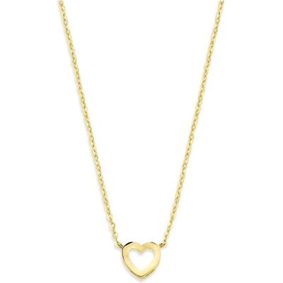 Marie, Halsschmuck, Celeste Kettenherz 41 + 4 cm - Gold, (41 cm) Marie, Halsschmuck, Celeste Kettenherz 41 + 4 cm - Gold, (41 cm)