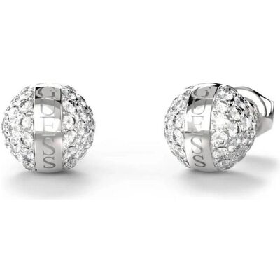 Guess Ohrringe, - Sparkling steel earrings with Calypso zircons JUBE04459JWRHT/U, (Edelstahl) Guess Ohrringe, - Sparkling steel earrings with Calypso zircons JUBE04459JWRHT/U, (Edelstahl)