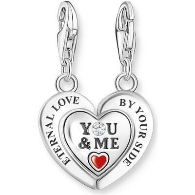 Thomas Sabo, Kettenanhänger, Charm Sterling Silver, (925er Silber, Emaille) Thomas Sabo, Kettenanhänger, Charm Sterling Silver, (925er Silber, Emaille)