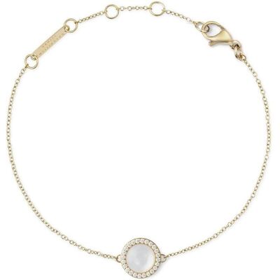 Daniel Wellington, Armschmuck, - Charming bracelet with mother-of-pearl and crystals DW00401423, (Edelstahl, Perlmutt) Daniel Wellington, Armschmuck, - Charming bracelet with mother-of-pearl and crystals DW00401423, (Edelstahl, Perlmutt)