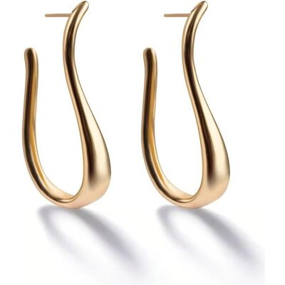 Marc Ohrringe, Malone - Fashionable gold-plated earrings Zenya MCE250341G Marc Ohrringe, Malone - Fashionable gold-plated earrings Zenya MCE250341G