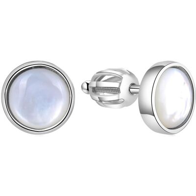 Beneto, Ohrringe, Silver earrings with mother-of-pearl AGUP1651S (L), (Silber) Beneto, Ohrringe, Silver earrings with mother-of-pearl AGUP1651S (L), (Silber)