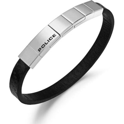 Police, Armschmuck, Rotator von Für Herren, (20 cm, Carbonfaser, Edelstahl, Leder) Police, Armschmuck, Rotator von Für Herren, (20 cm, Carbonfaser, Edelstahl, Leder)
