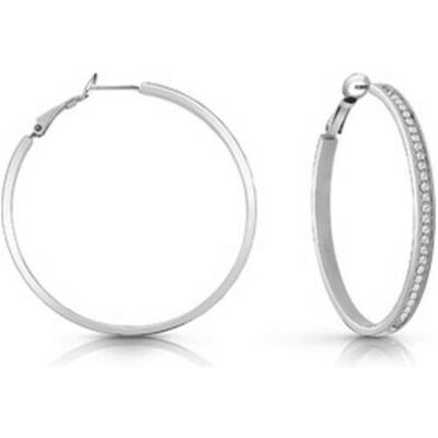 Guess Ohrringe, Luxury steel earrings with Color My Day crystals JUBE02247JWRHT/U, (Edelstahl) Guess Ohrringe, Luxury steel earrings with Color My Day crystals JUBE02247JWRHT/U, (Edelstahl)