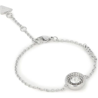 Guess Armschmuck, Unique Solitaire JUBB03399JWRH timeless steel bracelet - Dimension: 14.5 - 18.5 cm - S, (Surgical steel) Guess Armschmuck, Unique Solitaire JUBB03399JWRH timeless steel bracelet - Dimension: 14.5 - 18.5 cm - S, (Surgical steel)