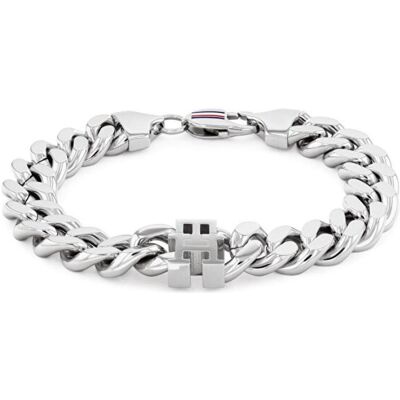Tommy Hilfiger Armschmuck, - Distinctive steel bracelet 2790664 - Length: 19 cm, (19 cm, Stahl) Tommy Hilfiger Armschmuck, - Distinctive steel bracelet 2790664 - Length: 19 cm, (19 cm, Stahl)