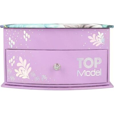 Top Model, Uhrenbox + Schmuckaufbewahrung, Schmuckkästchen TOPModel FANTASY TIGER, Türkis, Violett Top Model, Uhrenbox + Schmuckaufbewahrung, Schmuckkästchen TOPModel FANTASY TIGER, Türkis, Violett
