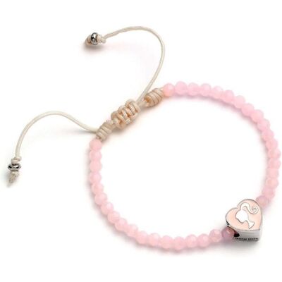 Carat, Armschmuck, BARBIE - Bracelet de Perles Rose - Coeur, (Perlen) Carat, Armschmuck, BARBIE - Bracelet de Perles Rose - Coeur, (Perlen)