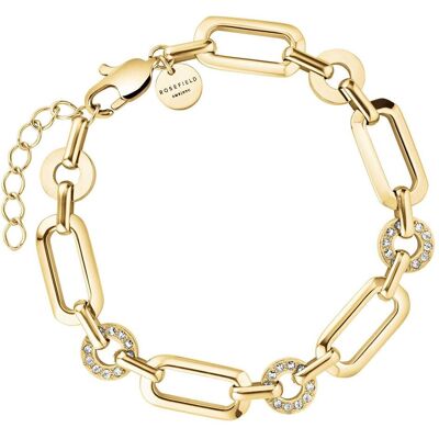 Rosefield, Armschmuck, Schönes vergoldetes Multi Oktagon Zirkonia Armband Jbosg-J900 Rosefield, Armschmuck, Schönes vergoldetes Multi Oktagon Zirkonia Armband Jbosg-J900