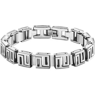 Police, Uhrenbox + Schmuckaufbewahrung, Men's Bracelet 21 cm, Grau Police, Uhrenbox + Schmuckaufbewahrung, Men's Bracelet 21 cm, Grau