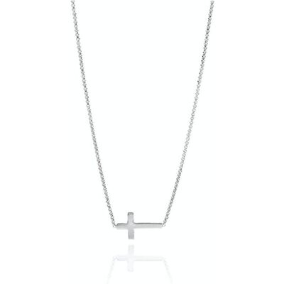 Amen, Halsschmuck, Pray & Love Cross Halskette, (Silber 925, 40 - 44 cm) Amen, Halsschmuck, Pray & Love Cross Halskette, (Silber 925, 40 - 44 cm)
