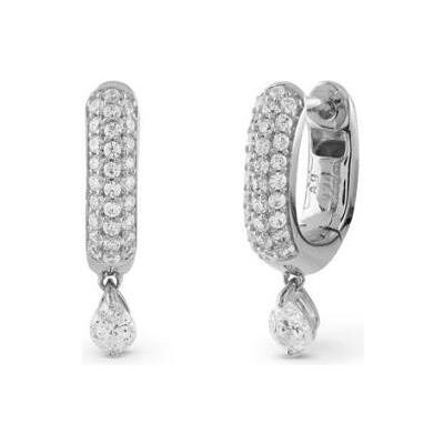 Guess Ohrringe, JSBE04510JWRHT/U, (Silver 925) Guess Ohrringe, JSBE04510JWRHT/U, (Silver 925)