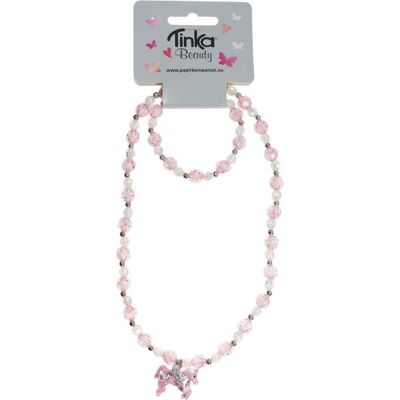 Tinka Magic, Halsschmuck, Tinka Beauty – Halskette mit Armband – Einhorn – Rosa Tinka Magic, Halsschmuck, Tinka Beauty – Halskette mit Armband – Einhorn – Rosa