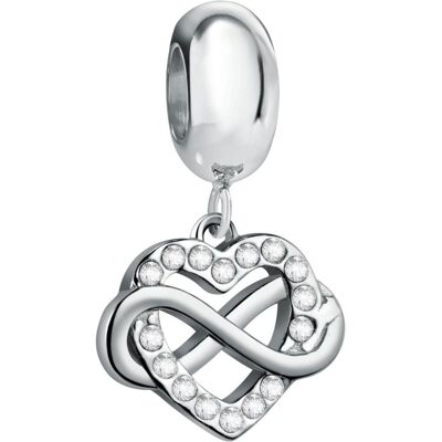 Morellato, Kettenanhänger, Drops Love Forever Bead 1c=2pz, (Steel) Morellato, Kettenanhänger, Drops Love Forever Bead 1c=2pz, (Steel)