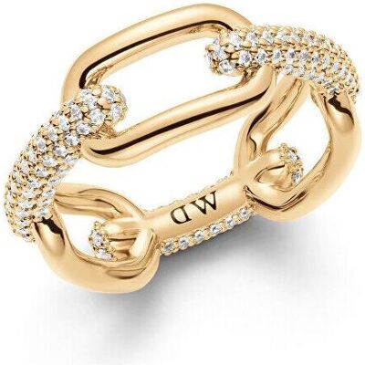 Daniel Wellington, Ring, Luxury gold-plated ring Crystal Link DW0040059 - Circuit: 62 mm, (62) Daniel Wellington, Ring, Luxury gold-plated ring Crystal Link DW0040059 - Circuit: 62 mm, (62)