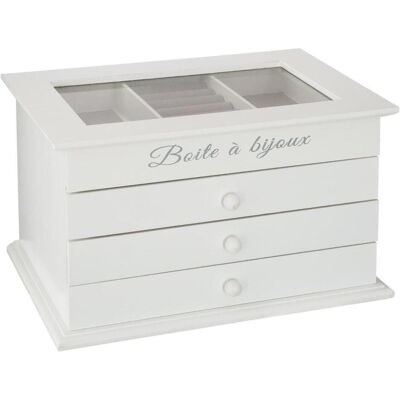 Atmosphera, Uhrenbox + Schmuckaufbewahrung, 157104, Weiss Atmosphera, Uhrenbox + Schmuckaufbewahrung, 157104, Weiss