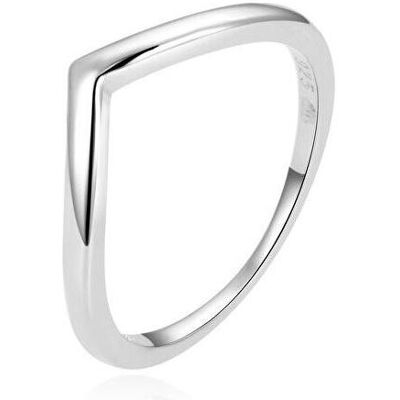 Beneto, Ring, Minimalist silver ring AGG445L - Circuit: 50 mm, (50, 925 Silber) Beneto, Ring, Minimalist silver ring AGG445L - Circuit: 50 mm, (50, 925 Silber)