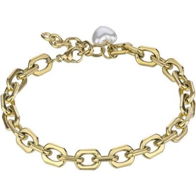 Marc Armschmuck, Malone - Gold-plated bracelet with pearl Hattie Gold Bracelet MCB24016G Marc Armschmuck, Malone - Gold-plated bracelet with pearl Hattie Gold Bracelet MCB24016G