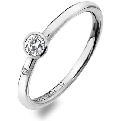 Hot Diamonds, Ring, Luxury silver ring with topaz and Willow DR206 diamond - Circuit: 52 mm, (52, 925 Silber) Hot Diamonds, Ring, Luxury silver ring with topaz and Willow DR206 diamond - Circuit: 52 mm, (52, 925 Silber)