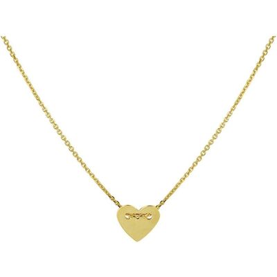Marie, Halsschmuck, Celeste ketting hart 1,0 mm 40 - 42 cm - Goud, (Gelbgold) Marie, Halsschmuck, Celeste ketting hart 1,0 mm 40 - 42 cm - Goud, (Gelbgold)