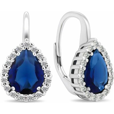 Brilio, Ohrringe, Silver - Charming silver earrings with zircons 436 001 00543 0400550, (Silber) Brilio, Ohrringe, Silver - Charming silver earrings with zircons 436 001 00543 0400550, (Silber)