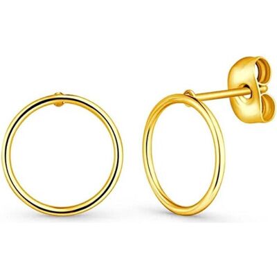 Vuch, Ohrringe, Minimalist gold-plated earrings Qupia Gold ring Vuch, Ohrringe, Minimalist gold-plated earrings Qupia Gold ring