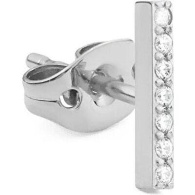Daniel Wellington, Ohrringe, - Steel single earring Bar with crystals DW00400880, (Stahl) Daniel Wellington, Ohrringe, - Steel single earring Bar with crystals DW00400880, (Stahl)
