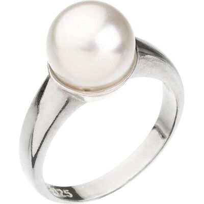 Evolution Group, Ring, - Delicate silver ring with pearl Preciosa 35022.1 - Circuit: 52 mm, (52, 925 Silber) Evolution Group, Ring, - Delicate silver ring with pearl Preciosa 35022.1 - Circuit: 52 mm, (52, 925 Silber)