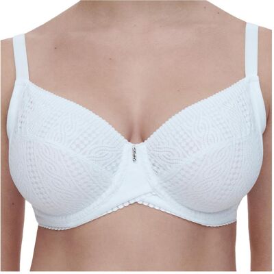 Chantelle, BHs, EasyFeel - Easy Support - Dames - Beugel bh - Wit, Weiss, (Einzelpack, 75 D) Chantelle, BHs, EasyFeel - Easy Support - Dames - Beugel bh - Wit, Weiss, (Einzelpack, 75 D)
