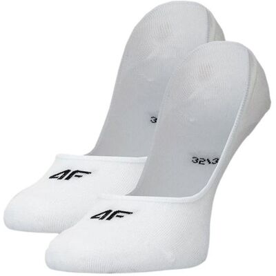 4F, Damen, Socken, Socken 2er-Pack, Weiss, (2er Pack, 35 - 38) 4F, Damen, Socken, Socken 2er-Pack, Weiss, (2er Pack, 35 - 38)