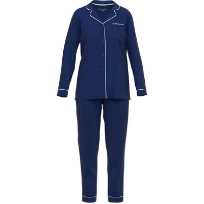 Tom Tailor, Damen, Pyjamas, Sofia Dames Pyjama - Blauw, Blau, (46) Tom Tailor, Damen, Pyjamas, Sofia Dames Pyjama - Blauw, Blau, (46)