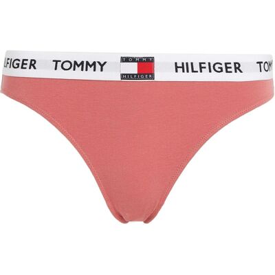 Tommy Hilfiger Damen, Unterhosen, Slip - 105043, Rosa, Pink, (Einzelpack, XS) Tommy Hilfiger Damen, Unterhosen, Slip - 105043, Rosa, Pink, (Einzelpack, XS)